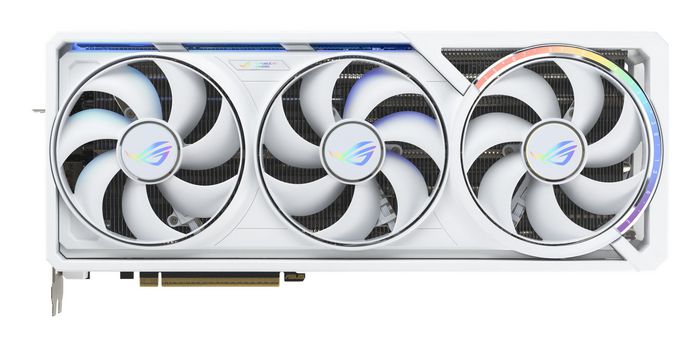 Asus ROG Astral GeForce RTX 5080 16GB GDDR7 White OC Edition Gaming Quad Fan Graphics Card (NVIDIA DLSS 4, 3.8-Slot Design, PCIe 5.0, 3x DP 2.1b, 2x HDMI 2.1b, White, ROG-ASTRAL-RTX5080-O16G-WHITE)