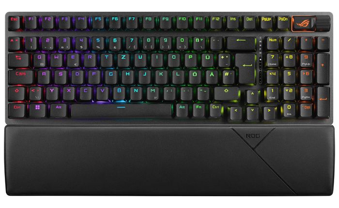 Asus USB 2.0/Bluetooth 5.1/RF 2.4GHz, RGB,1000 Hz, 1012 g