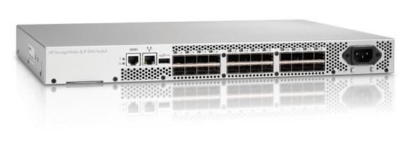 Hewlett Packard Enterprise 8 Gbps, 8 x Fibre, 8 x Active, 24 max, 384 Gbps, 6890 g, 1U, White