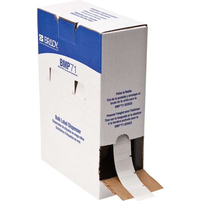 Brady Self-Laminating Vinyl Wrap Around Labels for M610, M611, BMP61, M710 and BMP71