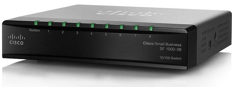 SF 100D-08 8-Port Switch