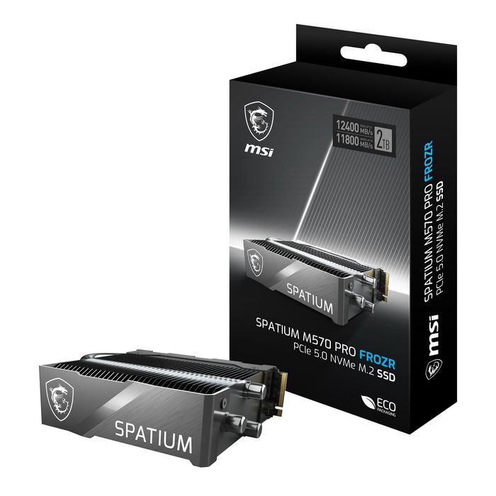 MSI 2000GB, M.2, PCI Express 5.0, NVMe, 3D NAND
