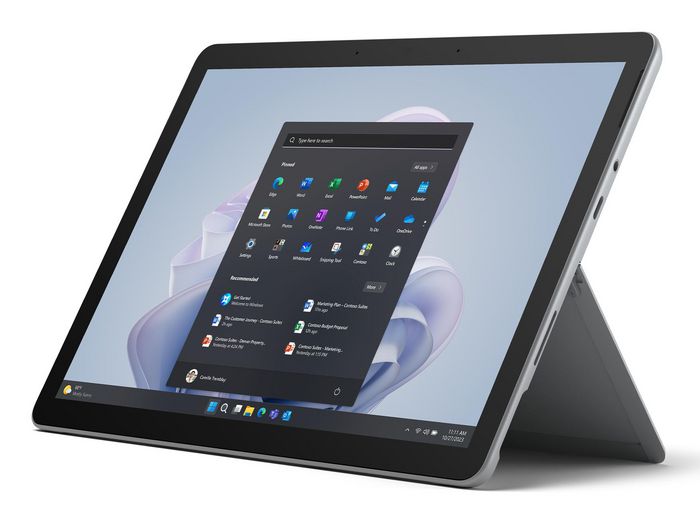 Microsoft Surface Go 4 128 Gb 26.7 Cm (10.5") Intel® N 8 Gb Wi-Fi 6 (802.11Ax) Windows 11 Pro Platinum