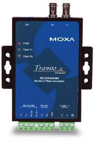 Moxa TCF-142-M-ST, MM-850nm, RS-232/422/485, ST, 921.6Kb/s, 0 - 60°C, 5km