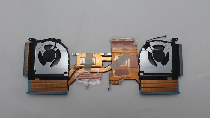 Lenovo Thermal module for Lenovo laptops, model 82XV FOFO P0X2, designed for efficient heat management and performance.