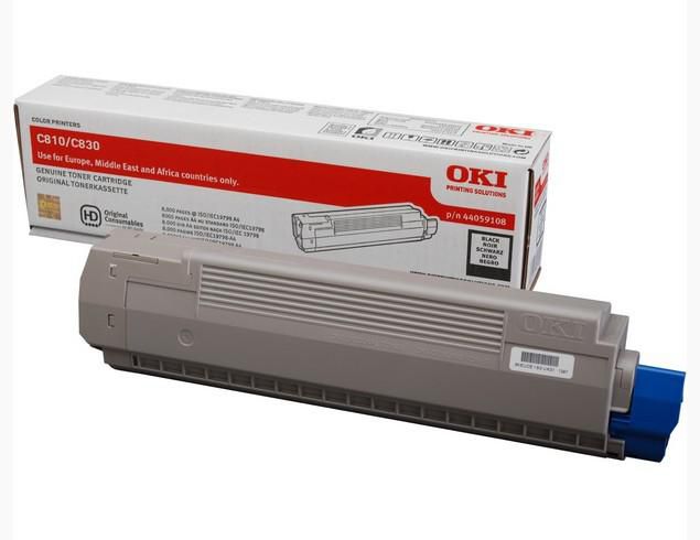 OKI Black Toner Cartridge