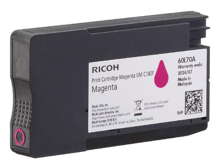 Ricoh Toner Cartridge 1 Pc(S) Original Magenta