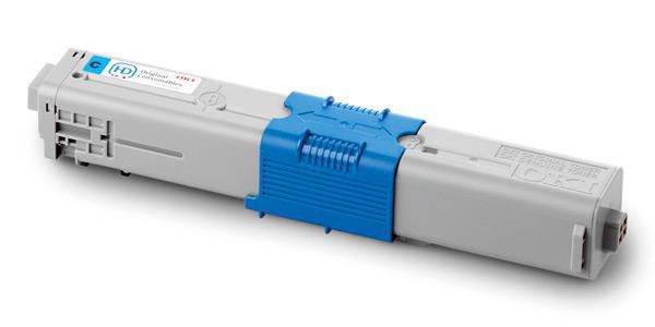 OKI 44469706, cyan, 2000 pages, for use with C310/C510/C530