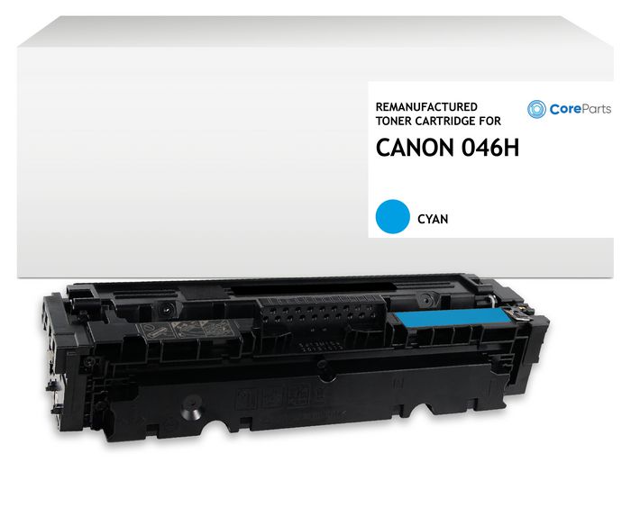 CoreParts Toner Cyan for CANON, Pages: 5000 (HC), suitable for CANON LBP-653, LBP-654, MF 731, MF 732, MF 733, MF 734, MF 735