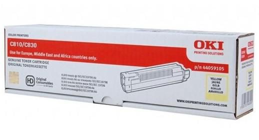 OKI Yellow Toner Cartridge