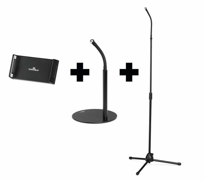 Durable Table and floor stand, Metal/Plastic