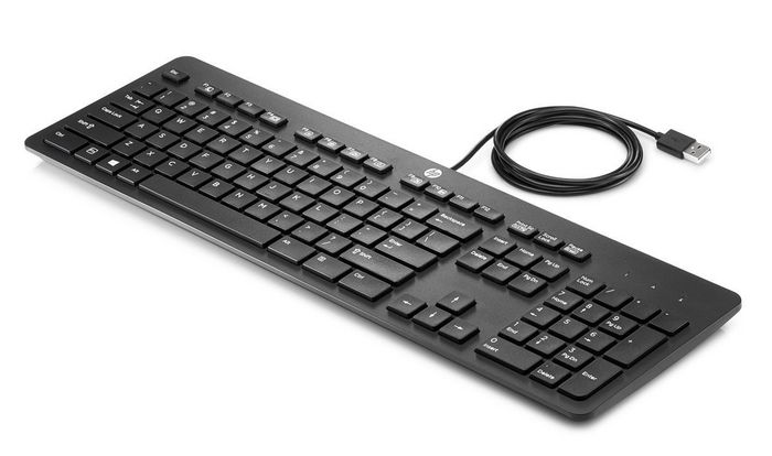 HP USB Business Slim Keyboard - ARA