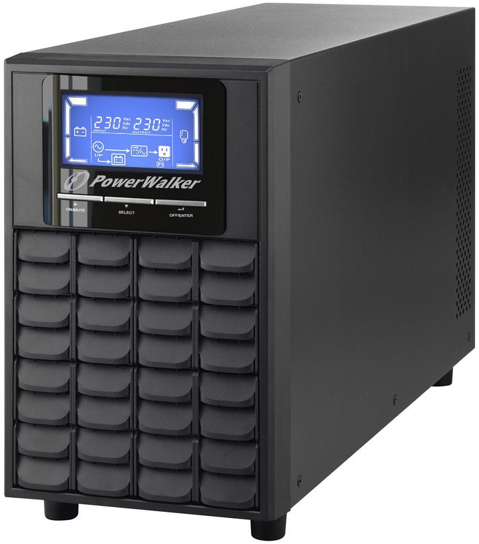 PowerWalker 2000VA / 1600 W, 40 - 70 Hz, 3:1, USB, RS-232