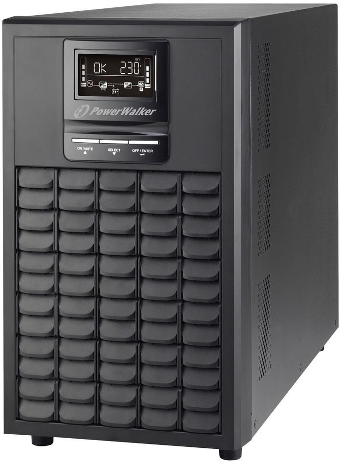 PowerWalker VFI 3000 CG PF1 - 3000VA, 3000W, 3:1, USB, RS-232, EPO
