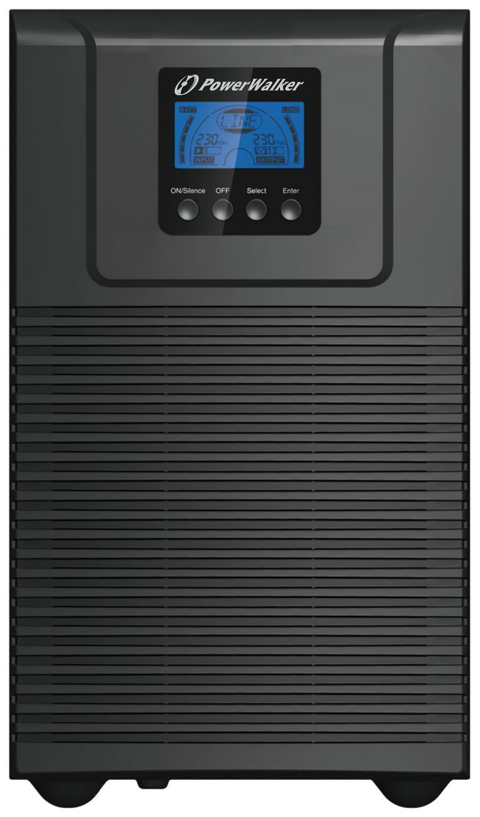 PowerWalker 3kVA, 2.7kW, 176-300V, 40-70Hz, 190x399x328mm, 22.2kg, Black