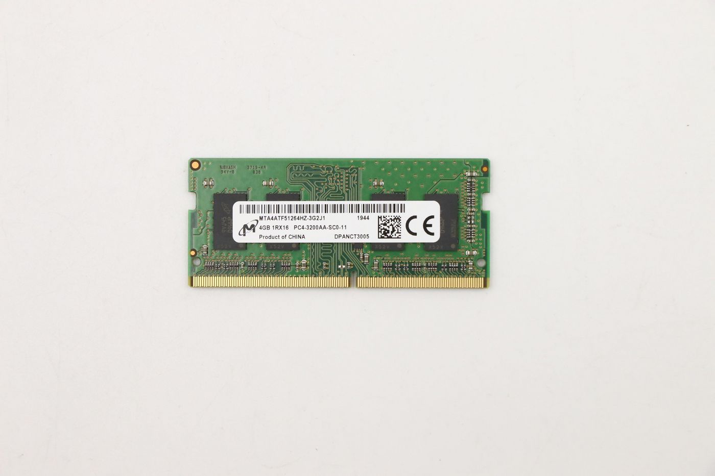 4GB DDR4 SODIMM memory module