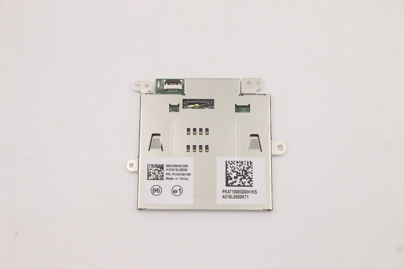 Internal smart card reader