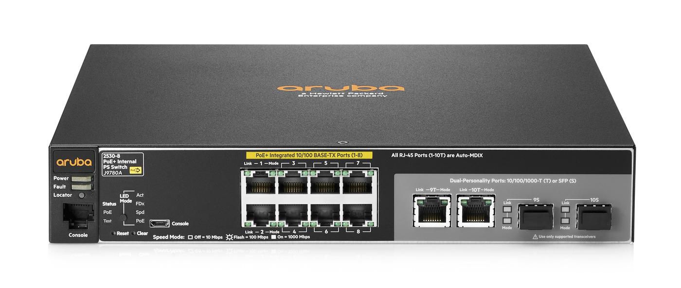 2530-8-POE+ Switch