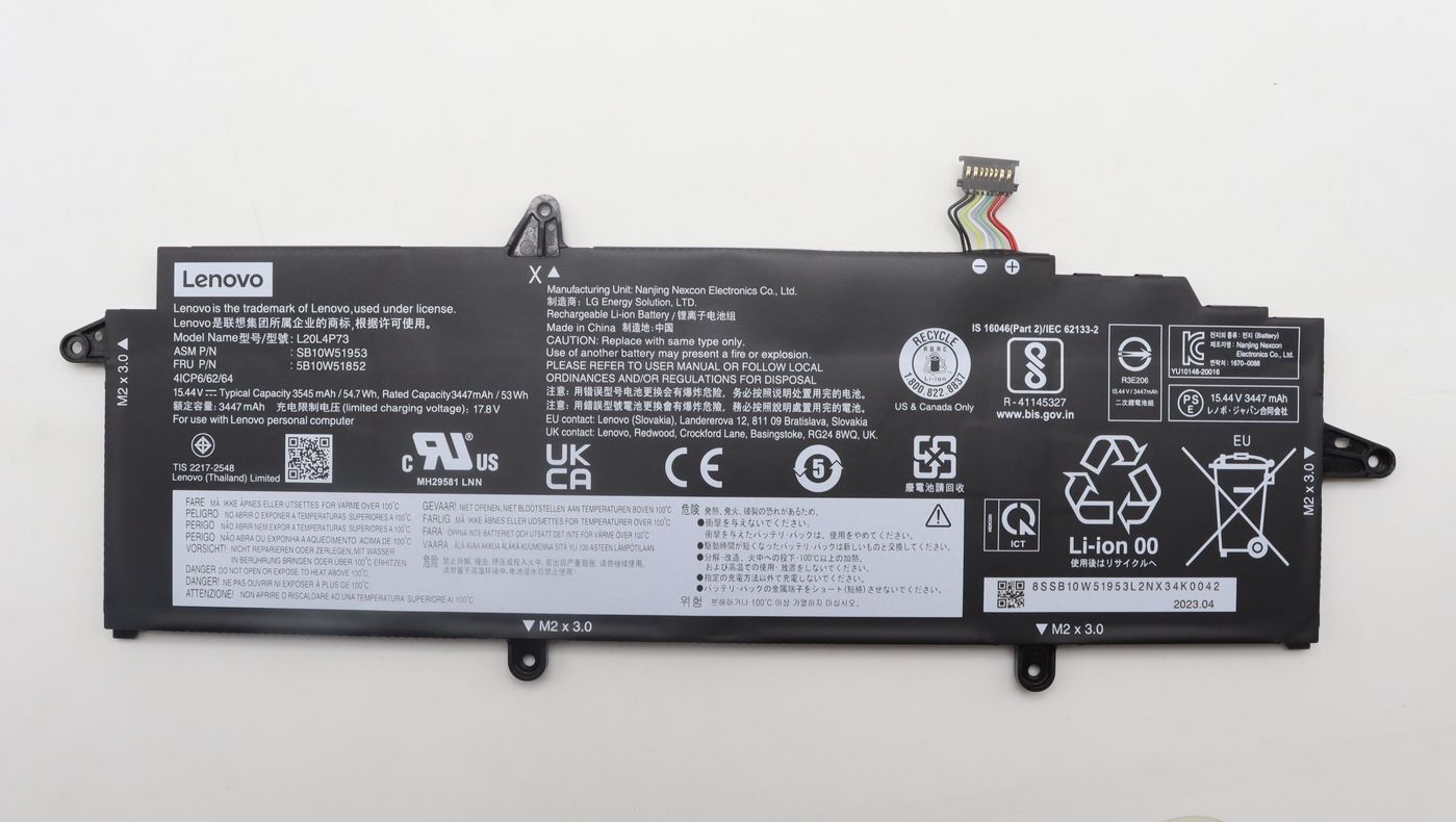 4-cell internal lithium-ion