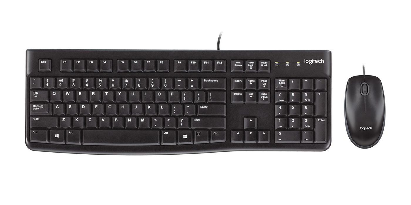 Desktop Mk120 Keyboard Mouse