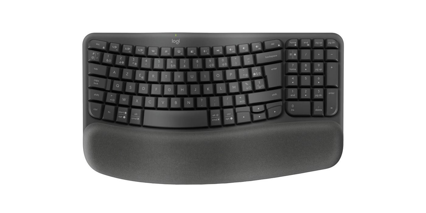 Wave Keys Keyboard Rf