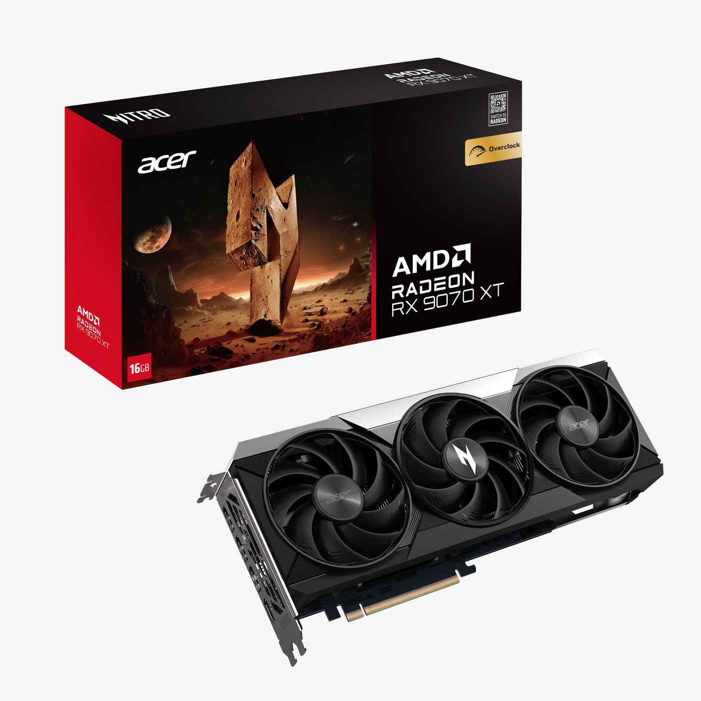 Nitro Radeon Rx 9070 Xt Oc