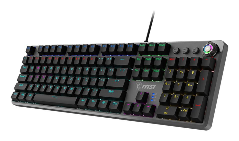 Forge Gk310 Red De Keyboard