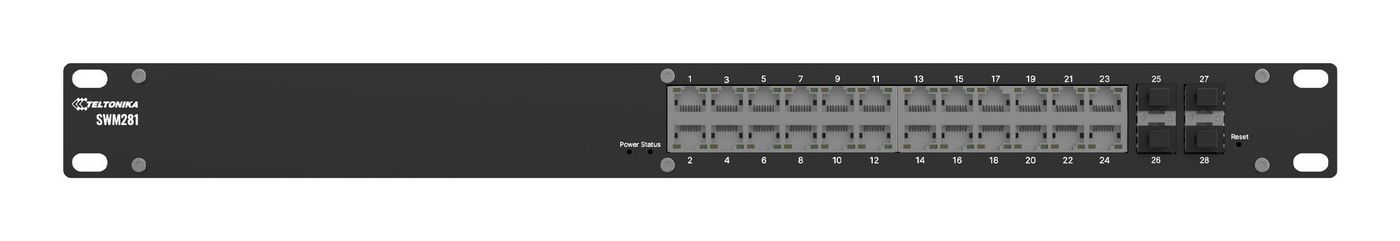SWM281 24-ports rack