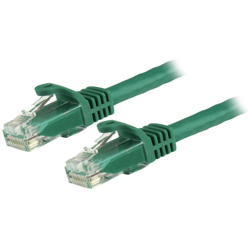 0.5M CAT6 GREEN SNAGLESS GIGABIT ETHERNET RJ45 CABLE