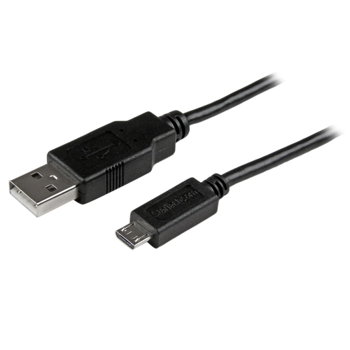 0.5m Slim Micro USB Phone Charger Cable