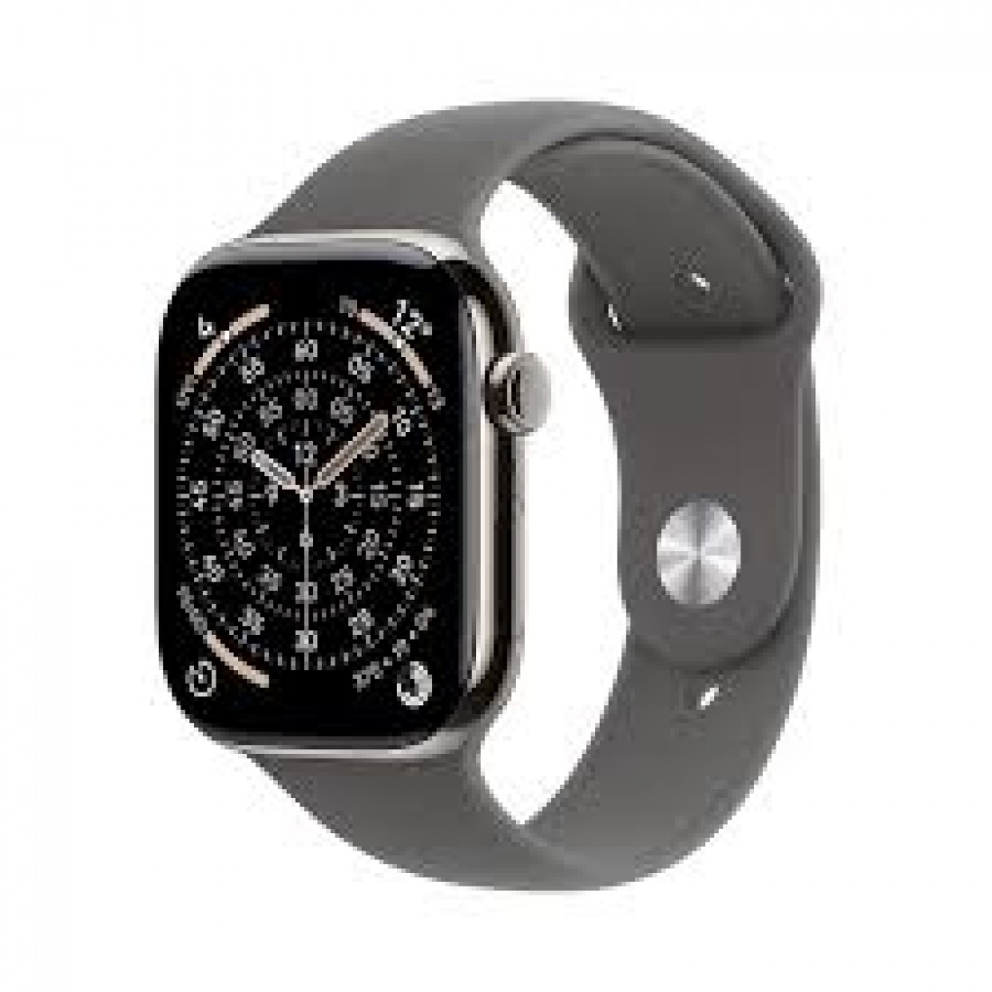 APPLE WATCH SERIES 11 GPS + CELLULAR 42MM NATURAL TITANIUM CASE WITH STONE GREY SPORT BAND M/L