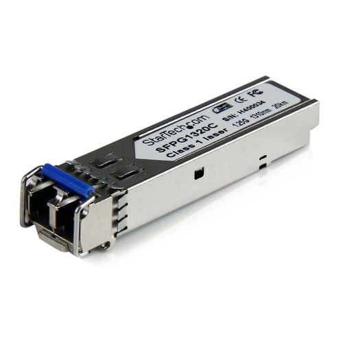 1.25 GBPS GBIT 1310NM GBIC SM LCFIBER SFP TRANSCER W/ DDM-20KM