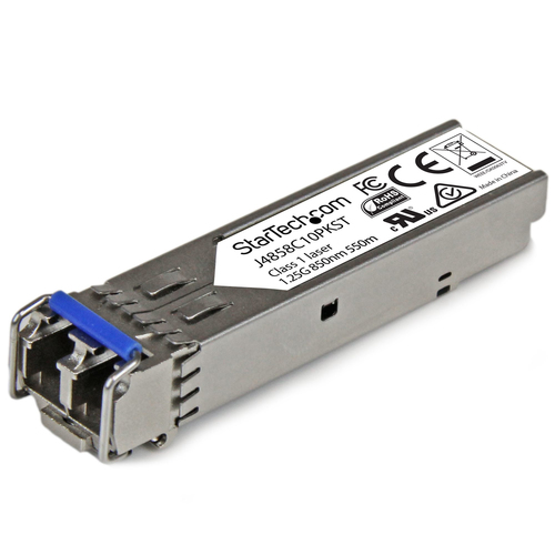 10 PACK GIGABIT FIBER SFP J4859C COMPATIBLE - SM/MM LC