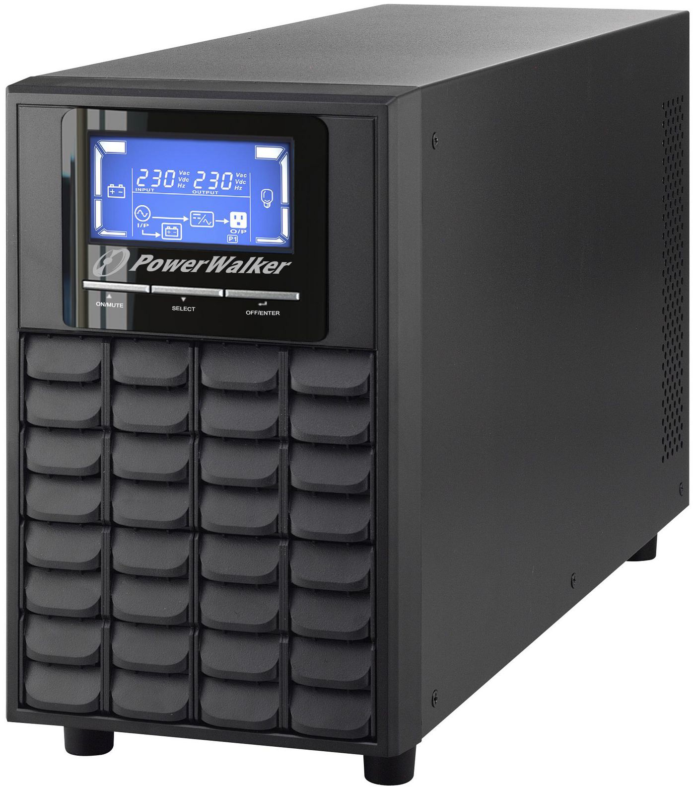 PowerWalker VFI 2000C LCD UPS 1600Watt 2000VA