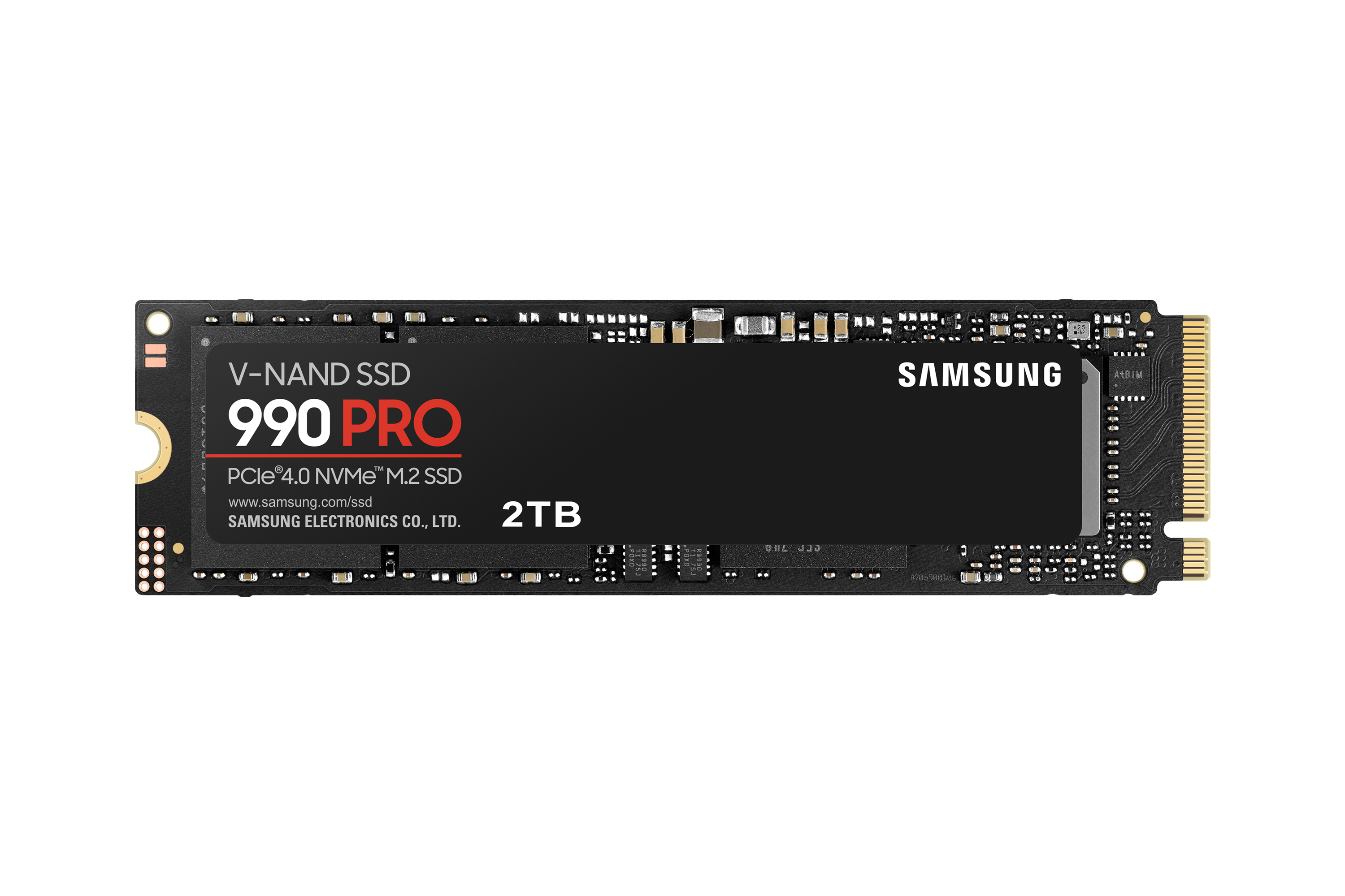 990 Pro NVMe M.2 2TB - M.2. 2280 - PCI-Express 4.0 x 4 - TCG Opal Encryption 2.0 - No Heatsink