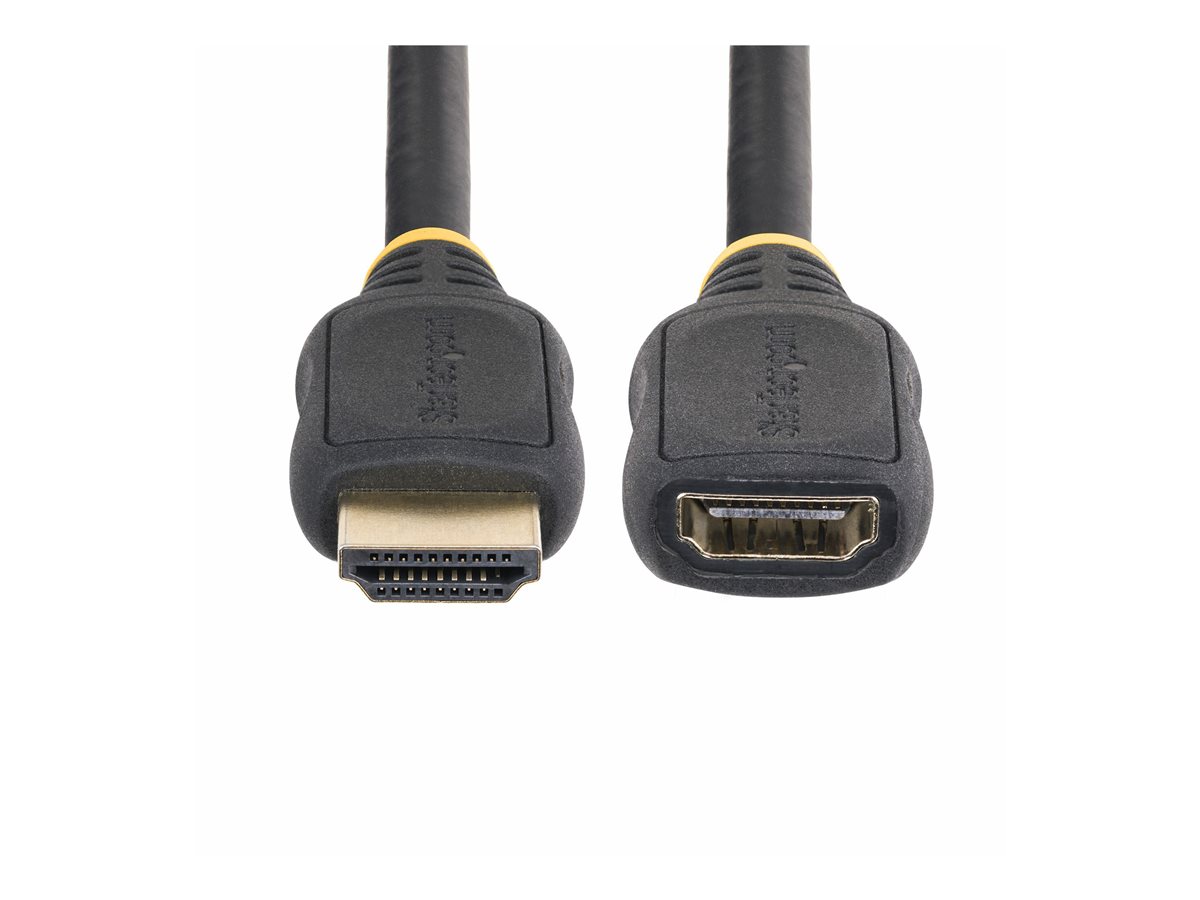 Startech 6.6ft HDMI 2.0 Extension Cable, 4K 60Hz, M/F - HDMI extension cable - 2 m