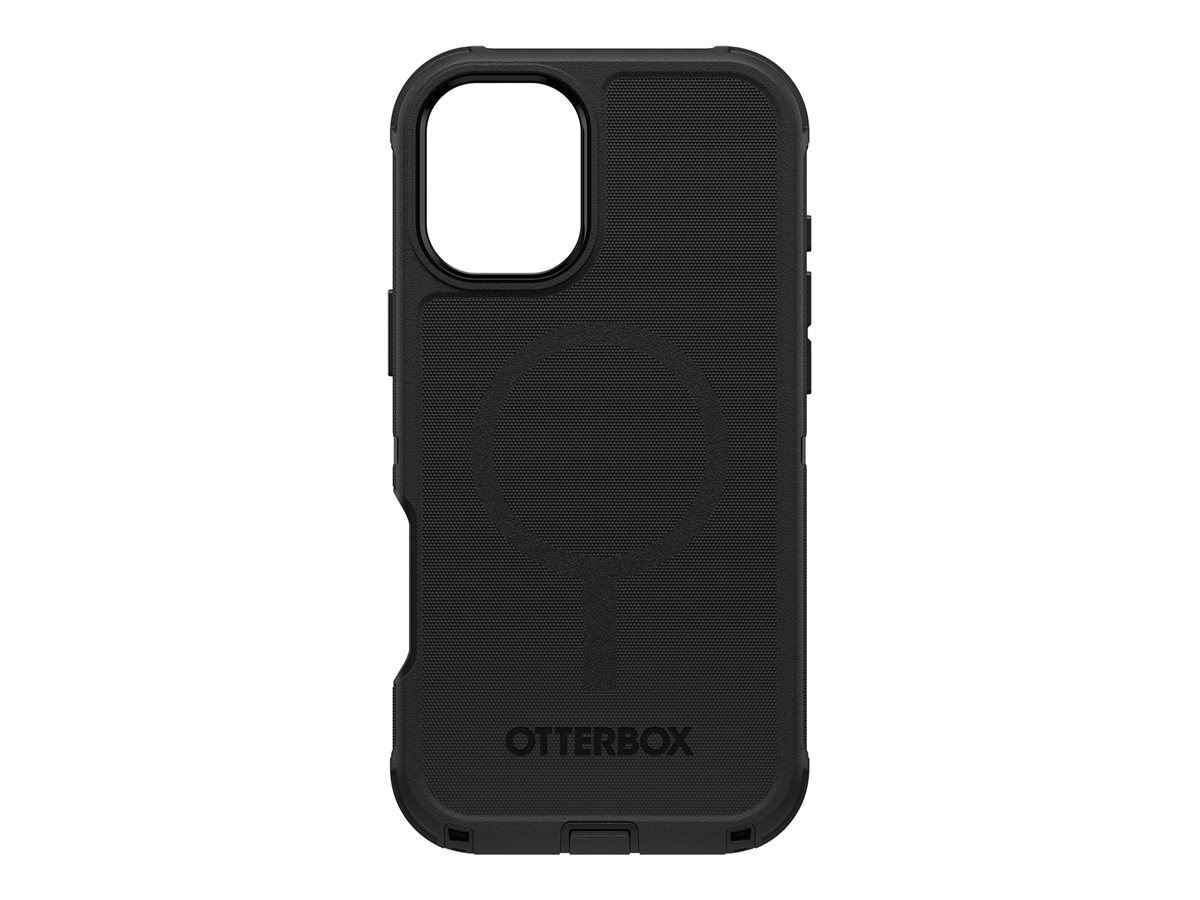 OtterBox Defender Series MagSafe Case for iPhone 16 Plus, Shockproof, Drop Proof, Ultra-Rugged, Protective Case, 7x Tested to Military Standard, Black