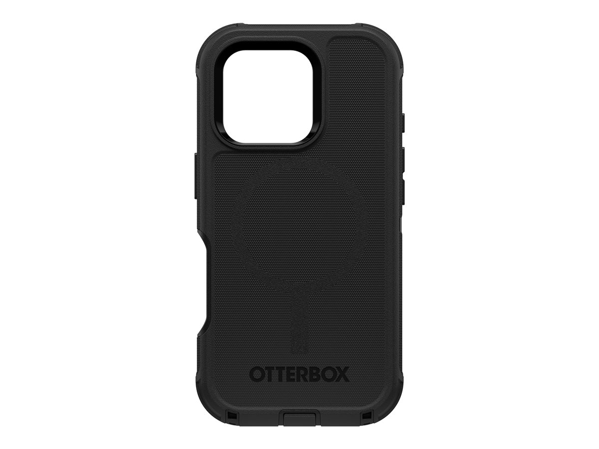 OtterBox Defender Series MagSafe Case for iPhone 16 Pro, Shockproof, Drop Proof, Ultra-Rugged, Protective Case, 7x Tested to Military Standard, Black