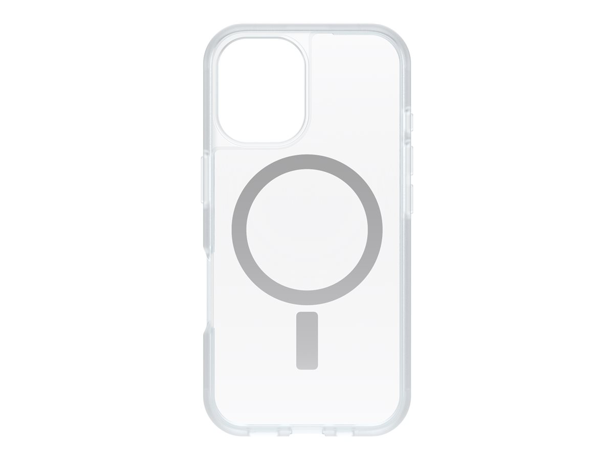 OtterBox React Series MagSafe Case for iPhone 16, Shockproof, Drop proof, Ultra-Slim, Protective Thin Case, Tested to Military Standard, Clear