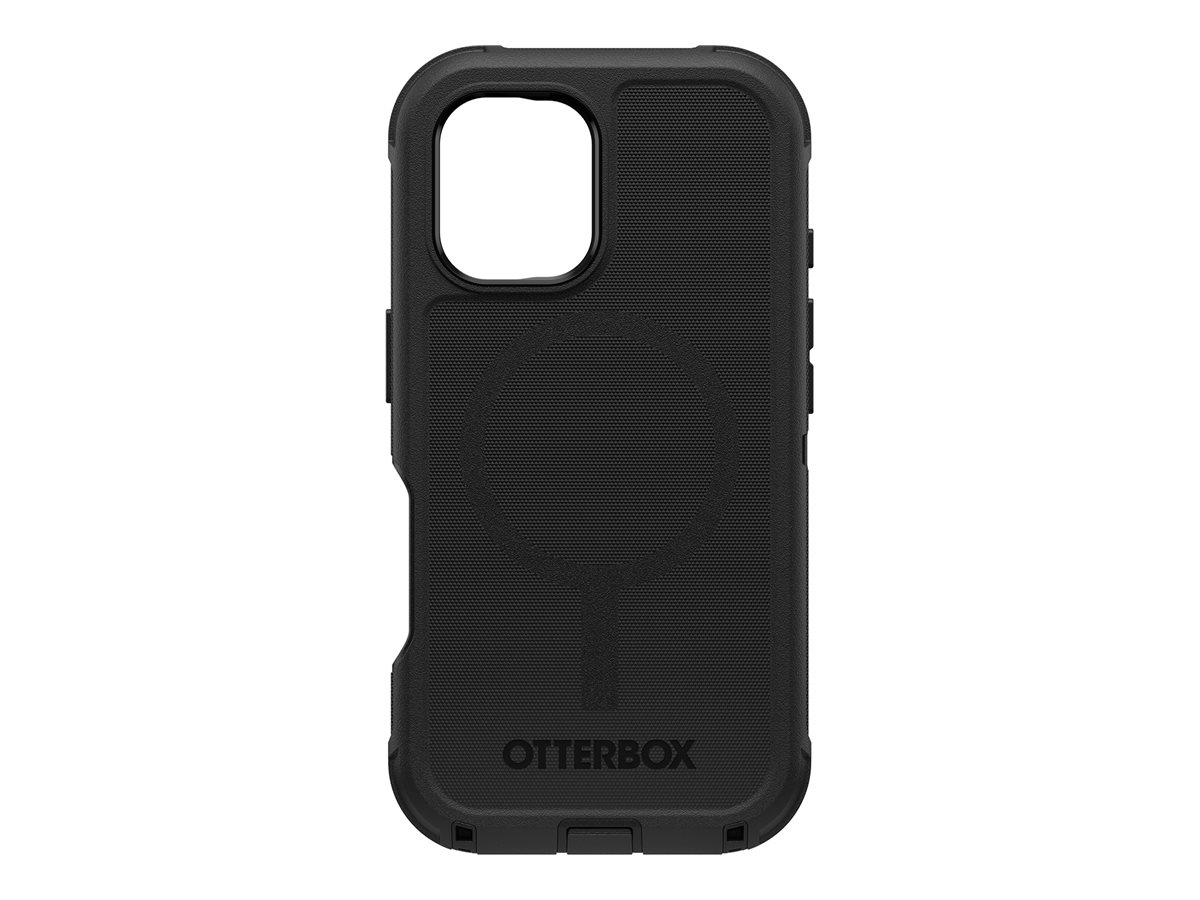 OtterBox Defender Series MagSafe Case for iPhone 16, Shockproof, Drop Proof, Ultra-Rugged, Protective Case, 7x Tested to Military Standard, Black