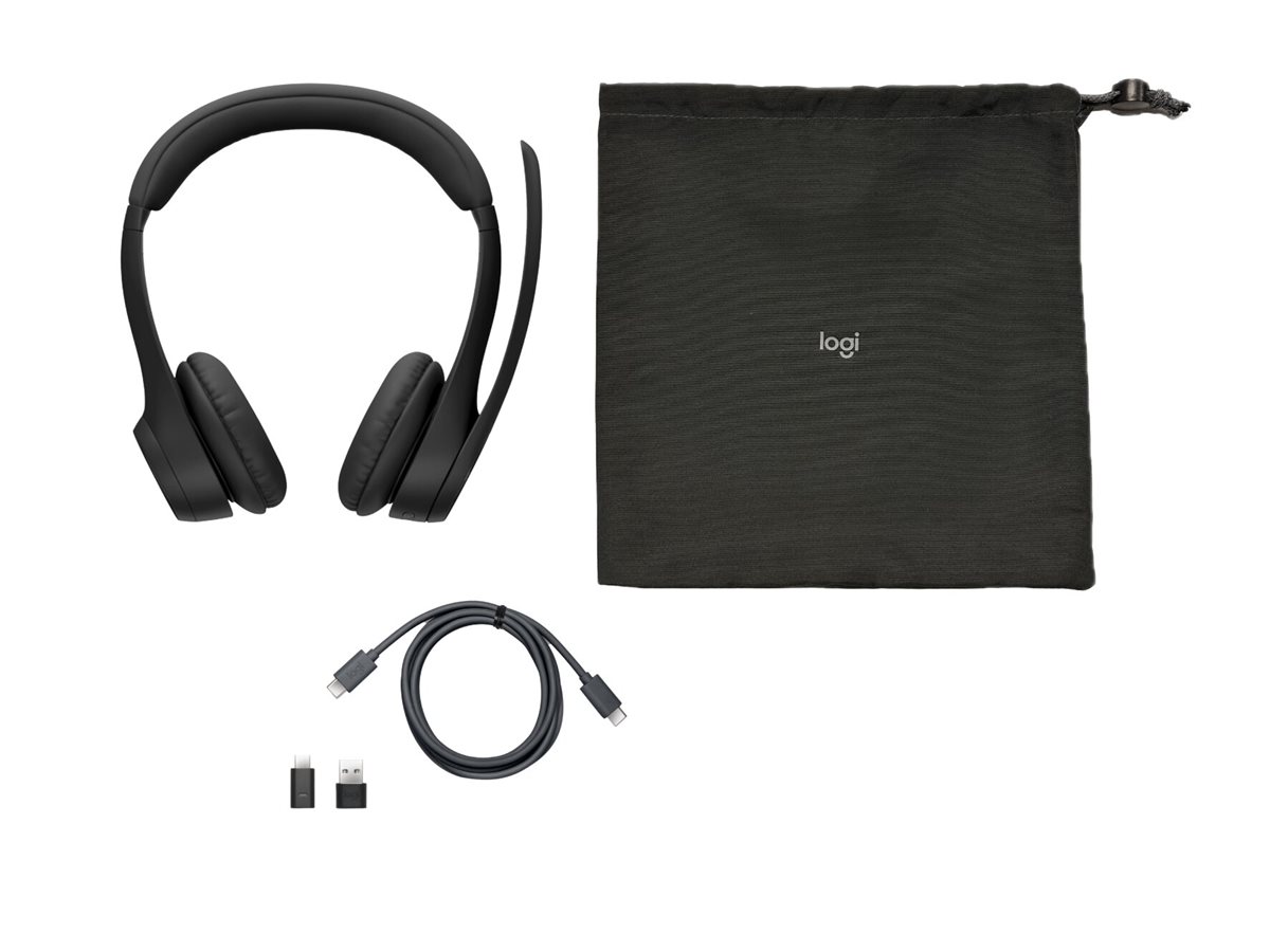 Logitech Zone 305 - headset - USB-C via Bluetooth adapter