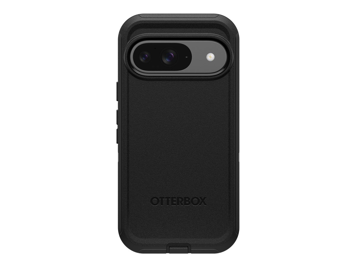 OtterBox Defender Case for Google Pixel 9 / Pixel 9 Pro, Shockproof, Drop Proof, Ultra-Rugged, Protective Case, 5x Tested to Military Standard, Black