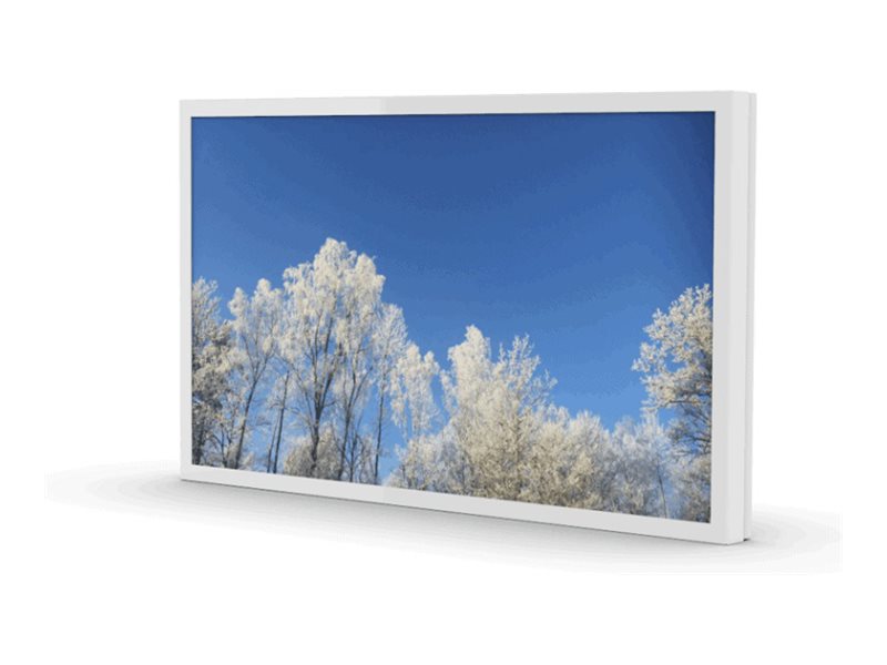 HI-ND EASY mounting kit - landscape - for LCD display - white