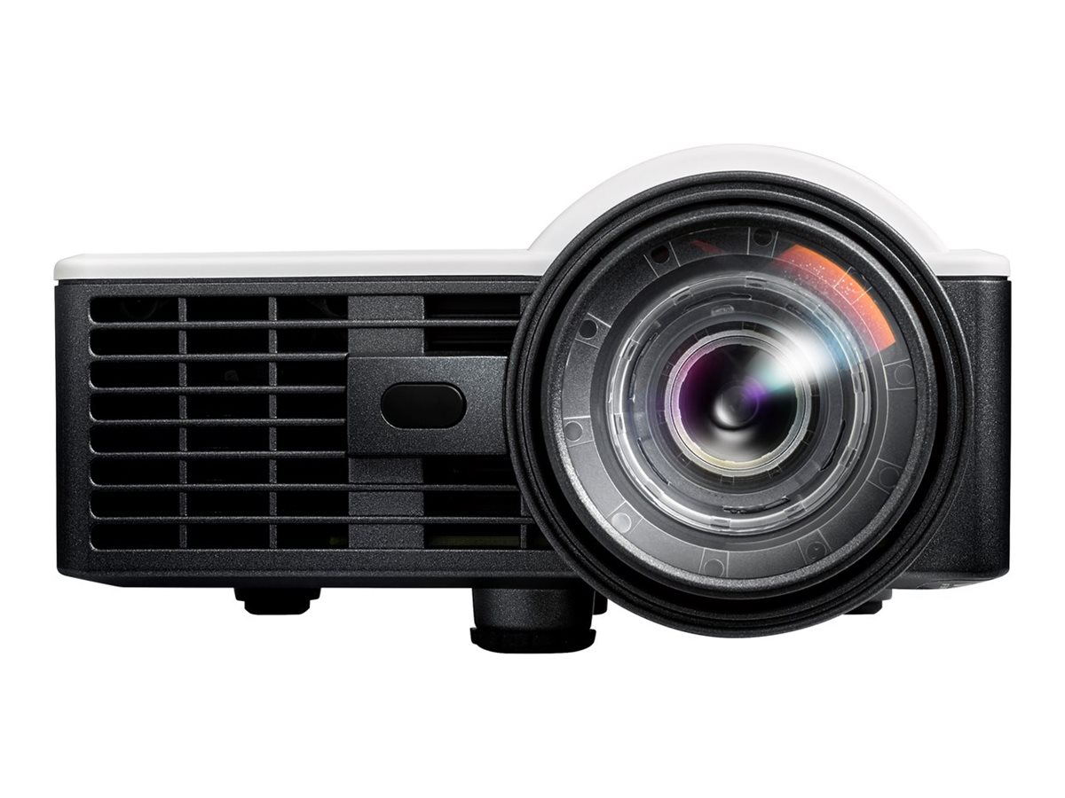Optoma ML1050STi - DLP projector - short throw - 3D - white, grey