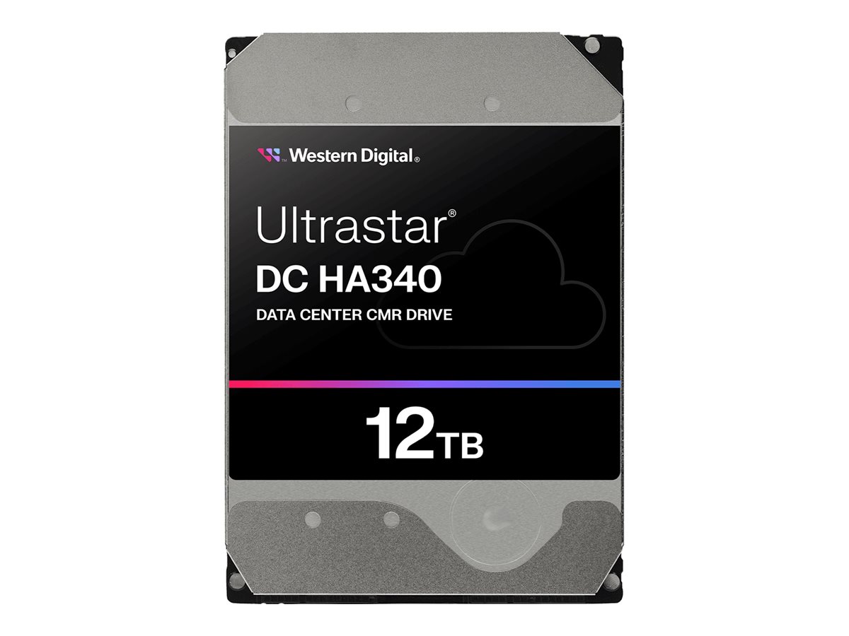 WD Ultrastar DC HA340 WUS721212BLE6L4 - harddisk - Data Center - 12 TB - SATA 6Gb/s