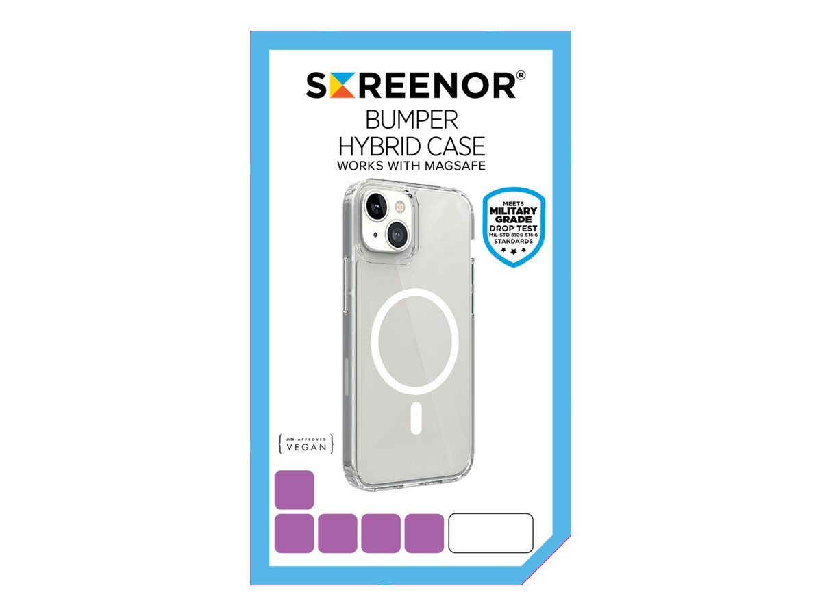 SCREENOR BUMPER iPHONE 16 PLUS MAGSAFE TRANSPARENT