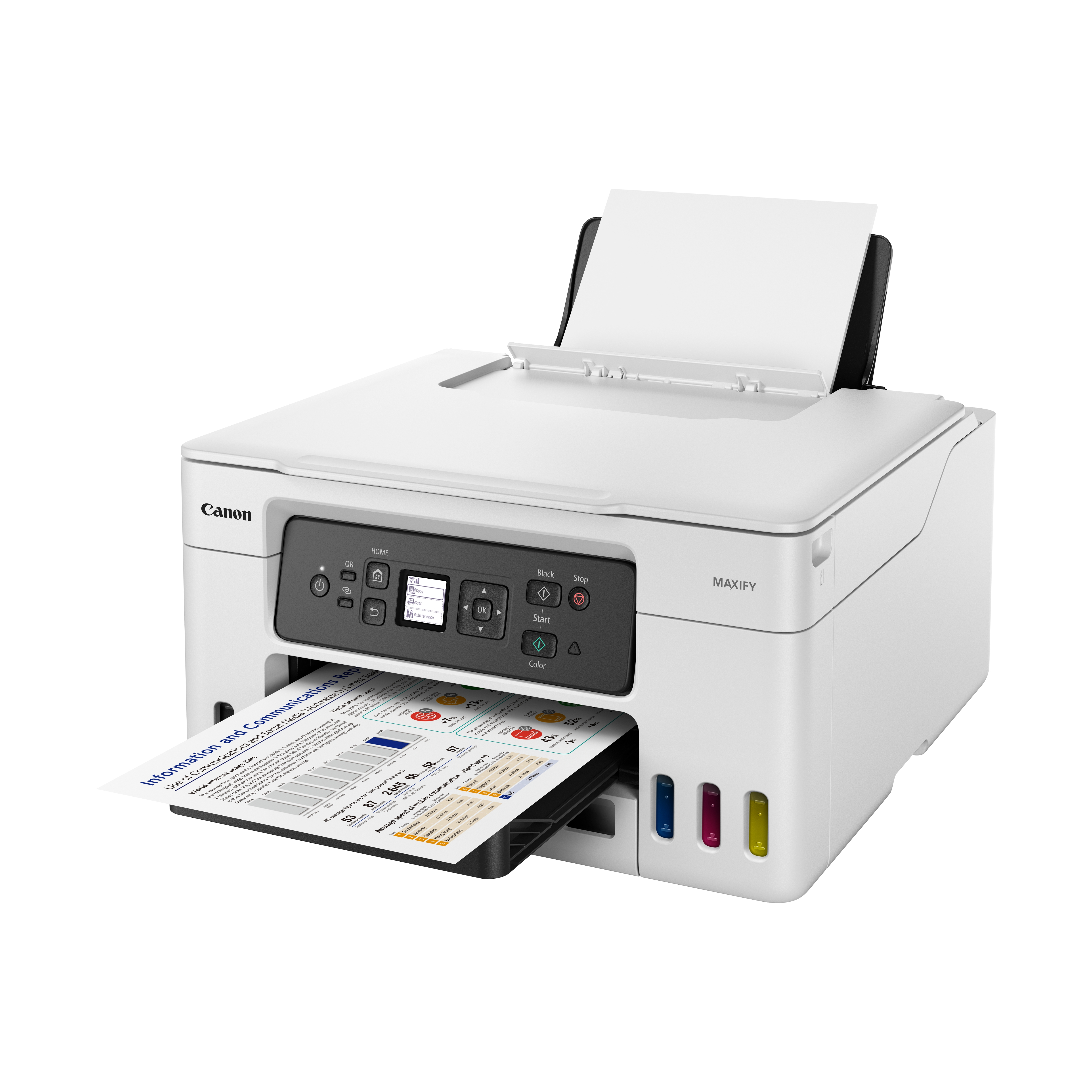 MAXIFY GX3050 MFP Inkjet Printer - White