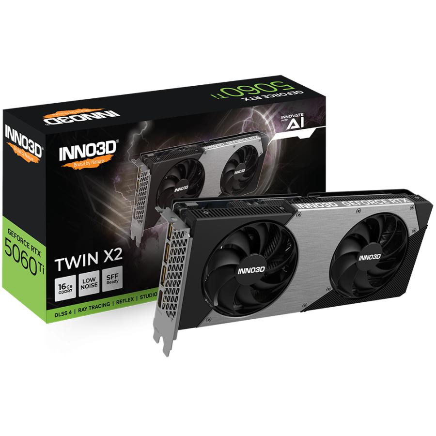 VGA Inno3D GeForce® RTX 5060 TI 16GB Twin X2