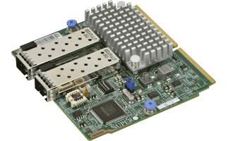 Supermicro 2x 10GbE SFP+, Intel 82599ES, iSCSI, 802.1Q VLANs, 802.3ad, 802.3