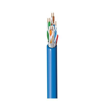 Belden 10GX Category 6A Enhanced Cable, 4 Pair, F/UTP, LSZH Indoor CPR Cca, 500MT, Blue